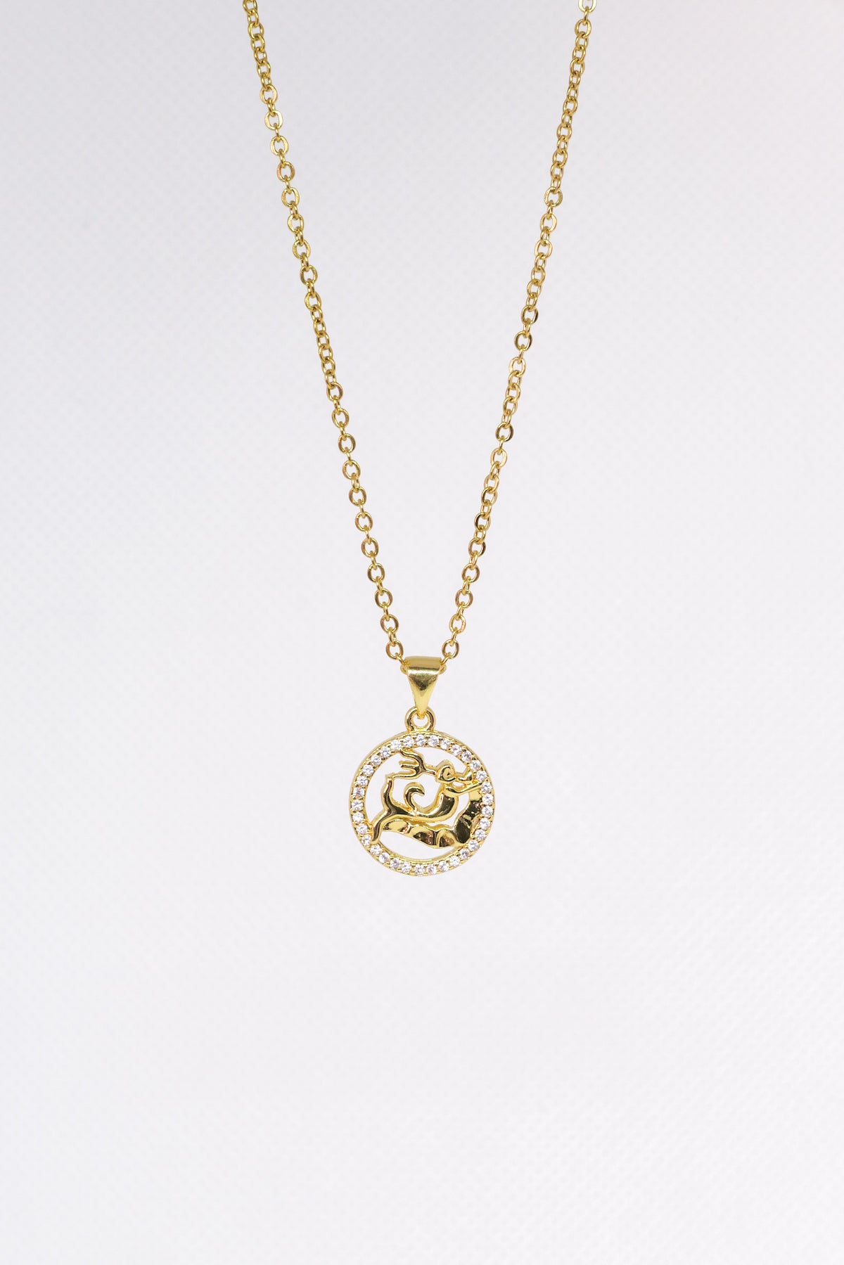 Aquarius Zodiac necklace