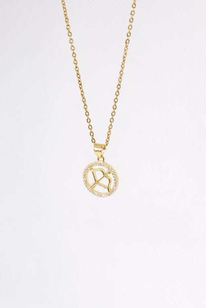 Sagittarius zodiac necklace